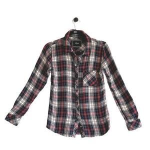 Rails Women's Plaid Button-Up Shirt - XS